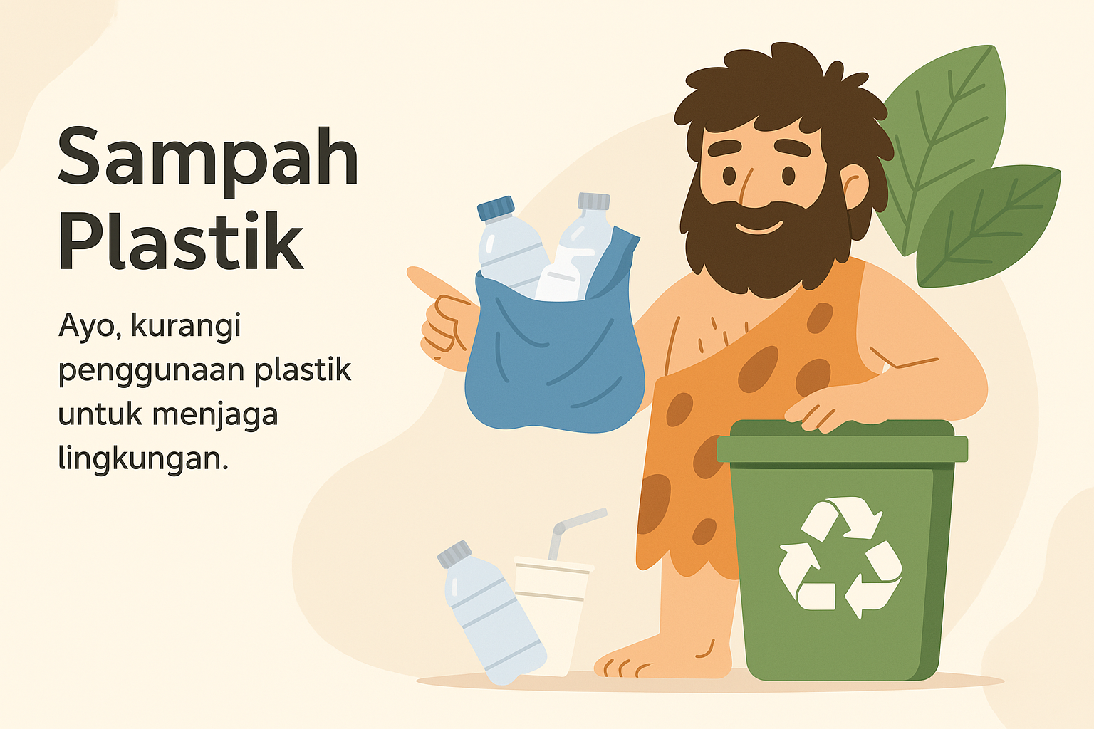 1 Kg Plastik = 50 Poin